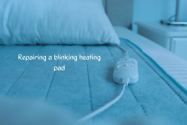 my sensorpedic heated mattress pad control blinking f